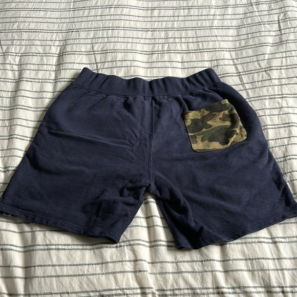 Men’s bape classic shorts navy blue - Picture 4 of 4